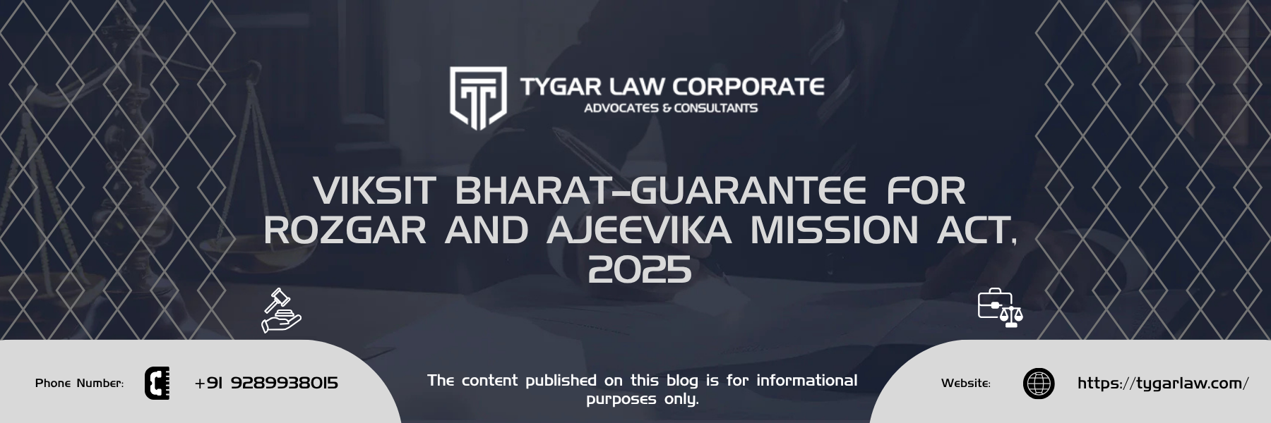 Viksit Bharat–Guarantee for Rozgar and Ajeevika Mission Act, 2025: Understanding the Legal Framework in India