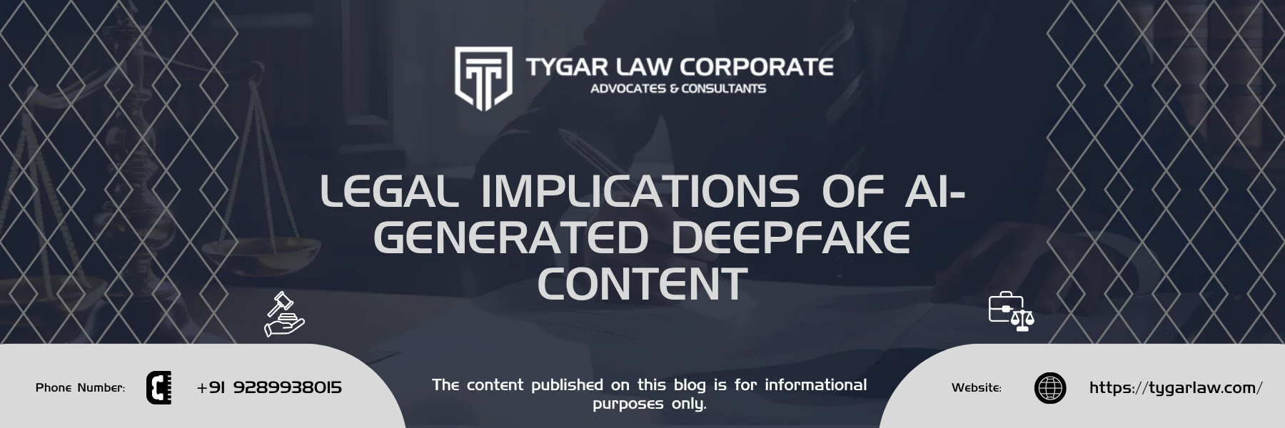 Legal Implications of AI-Generated Deepfake Content in India